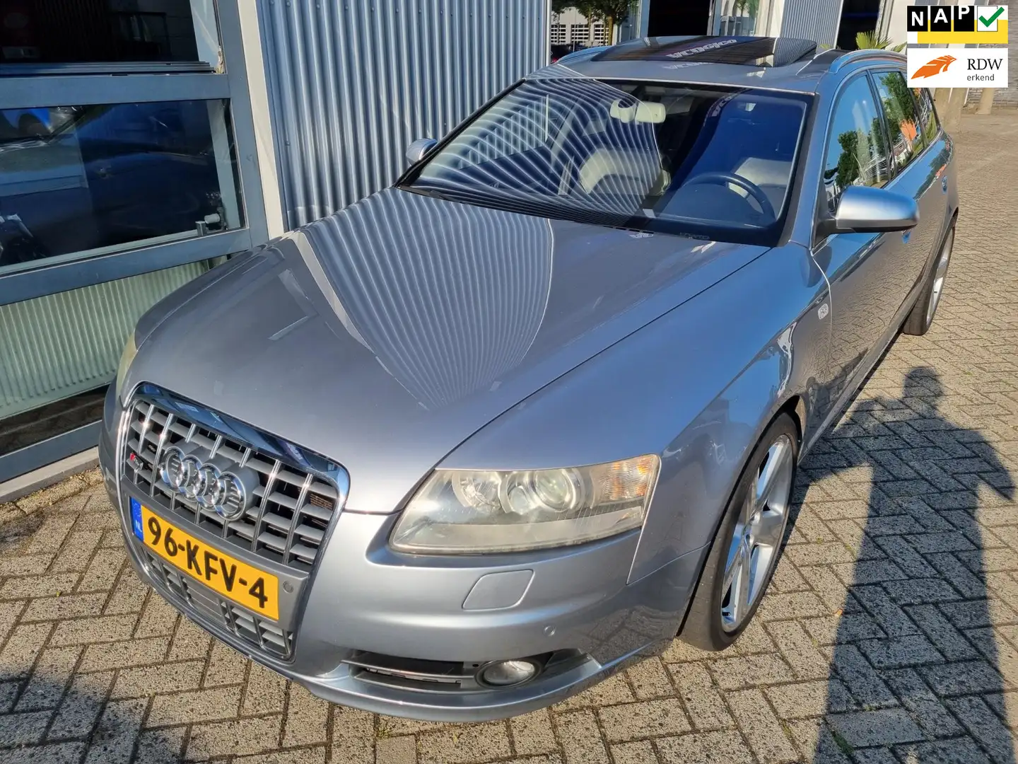 Audi A6 Avant 4.2 FSI quattro s-line |motor revisie | full Grijs - 1