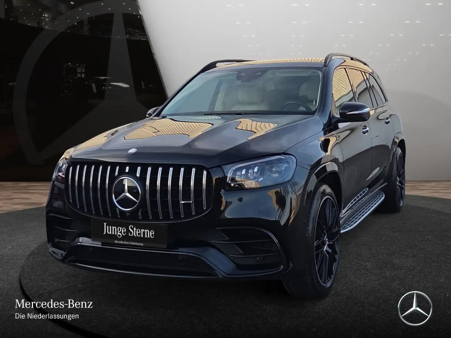 Mercedes-Benz GLS 63 AMG GLS 63 4M NIGHT+PANO+360+AHK+MULTIBEAM+FAHRASS+HUD Schwarz - 2