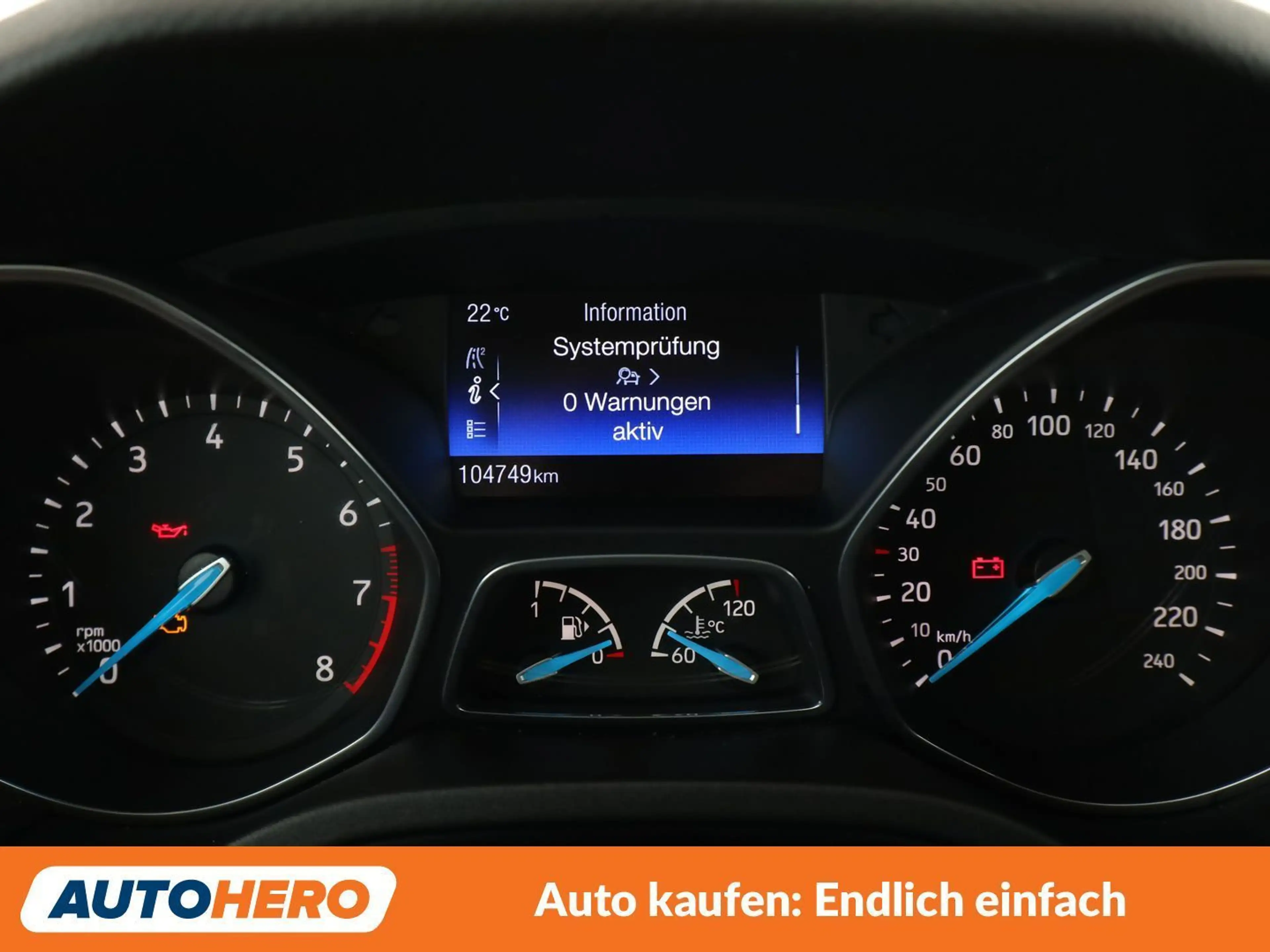 Ford Focus 1.0 EcoBoost Trend — photo 20