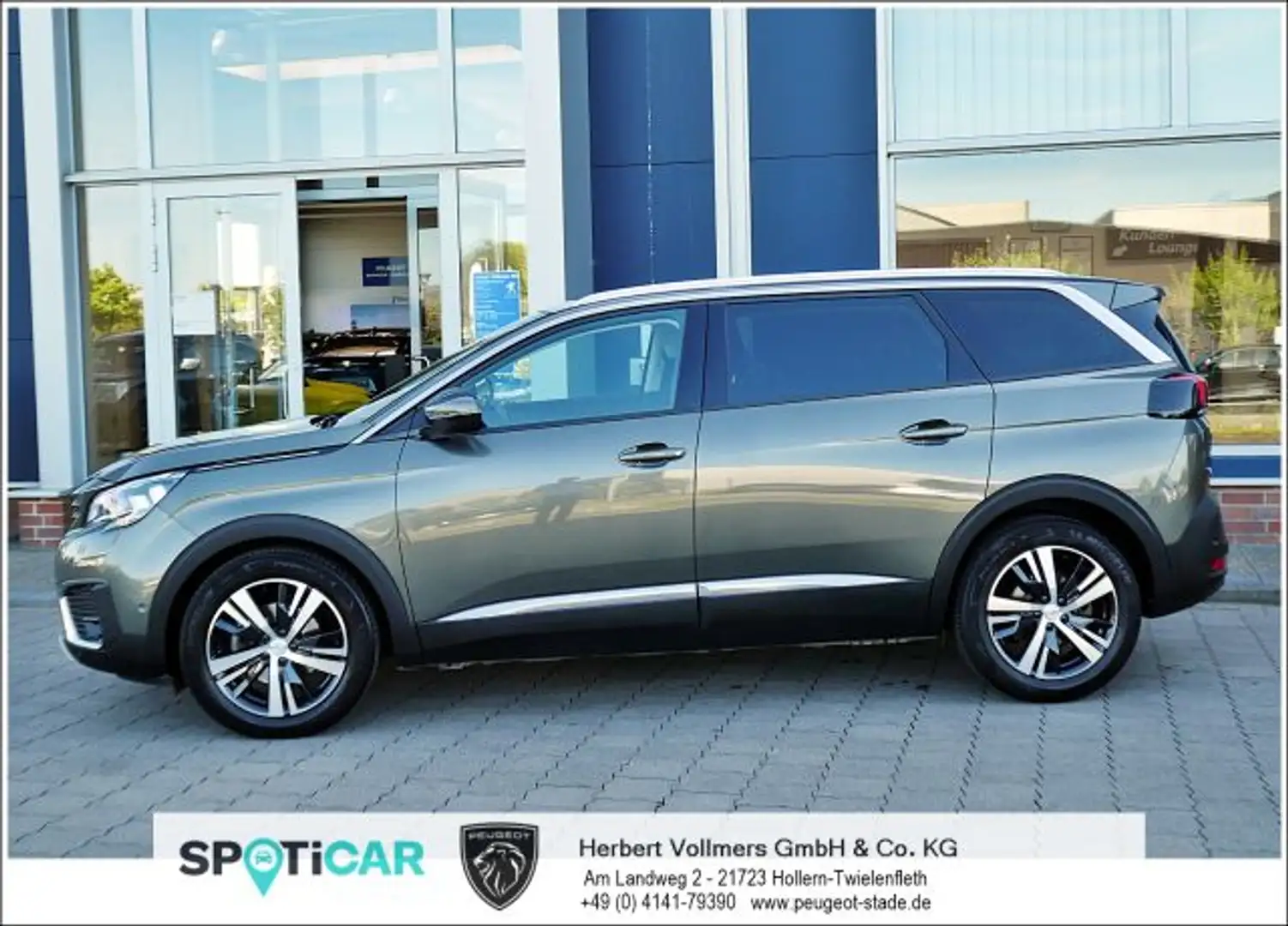 Peugeot 5008 5008 PureTech 180 EAT8 S&SAllure AHK, Kamera, Sitz Grau - 2