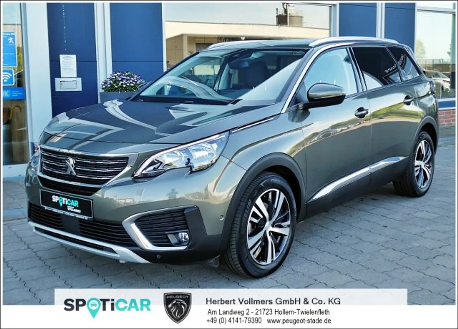 Peugeot 5008 5008 PureTech 180 EAT8 S&SAllure AHK, Kamera, Sitz Gris - 1