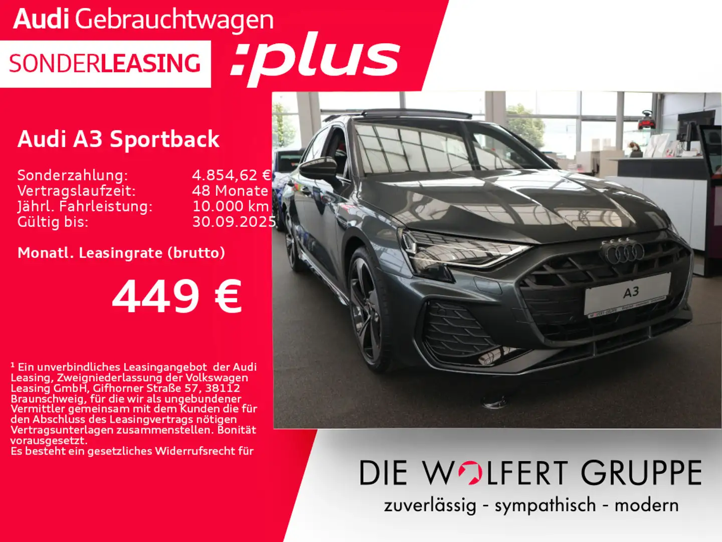 Audi A3 S line 35 TFSI S tronic*FACELIFT* Gris - 1