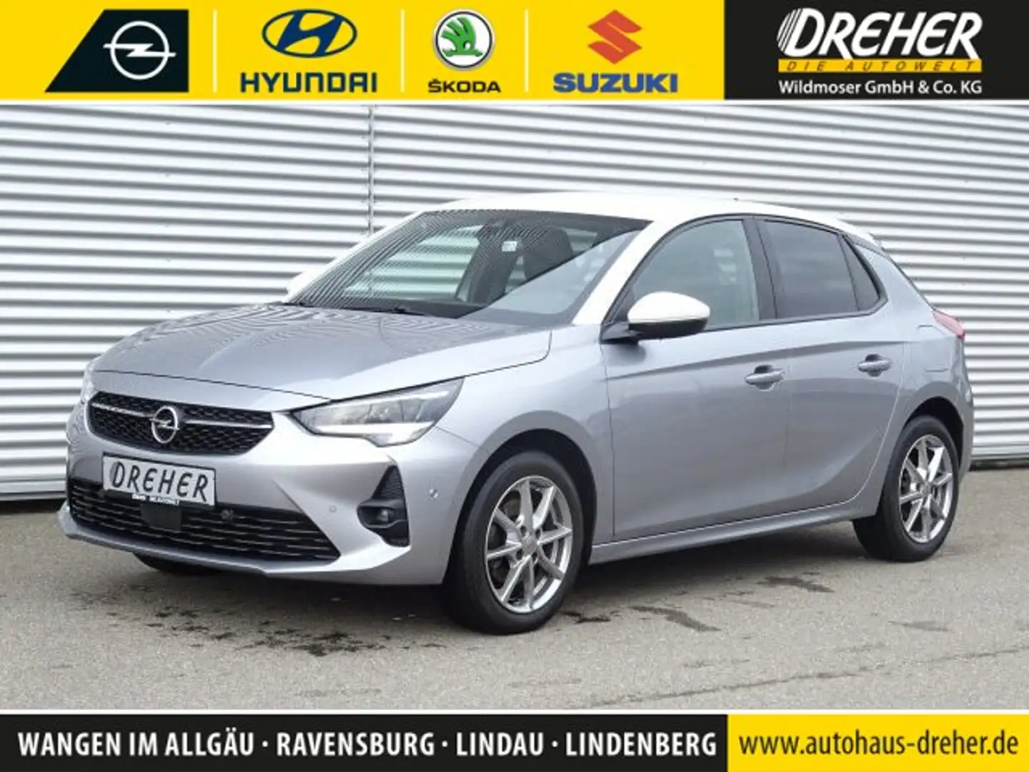Opel Corsa Corsa F 1.2 Turbo GS Line Klima/LED/Kamera/PDC BC Grau - 1