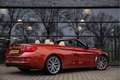 BMW 420 4-serie Cabrio 420i High Executive Luxury Oranje - thumbnail 2