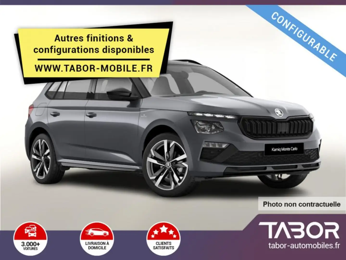 Skoda Kamiq TSI 115 MonteC Facelift Pano Matrix Bleu - 1
