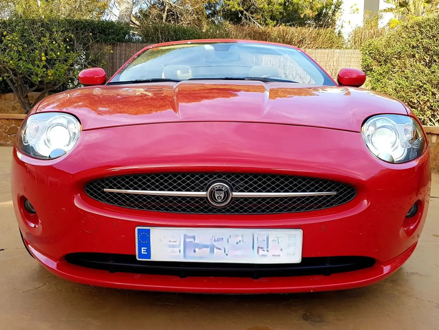 Jaguar XK Convertible+4.2L+V8+Aut. Rojo - 2