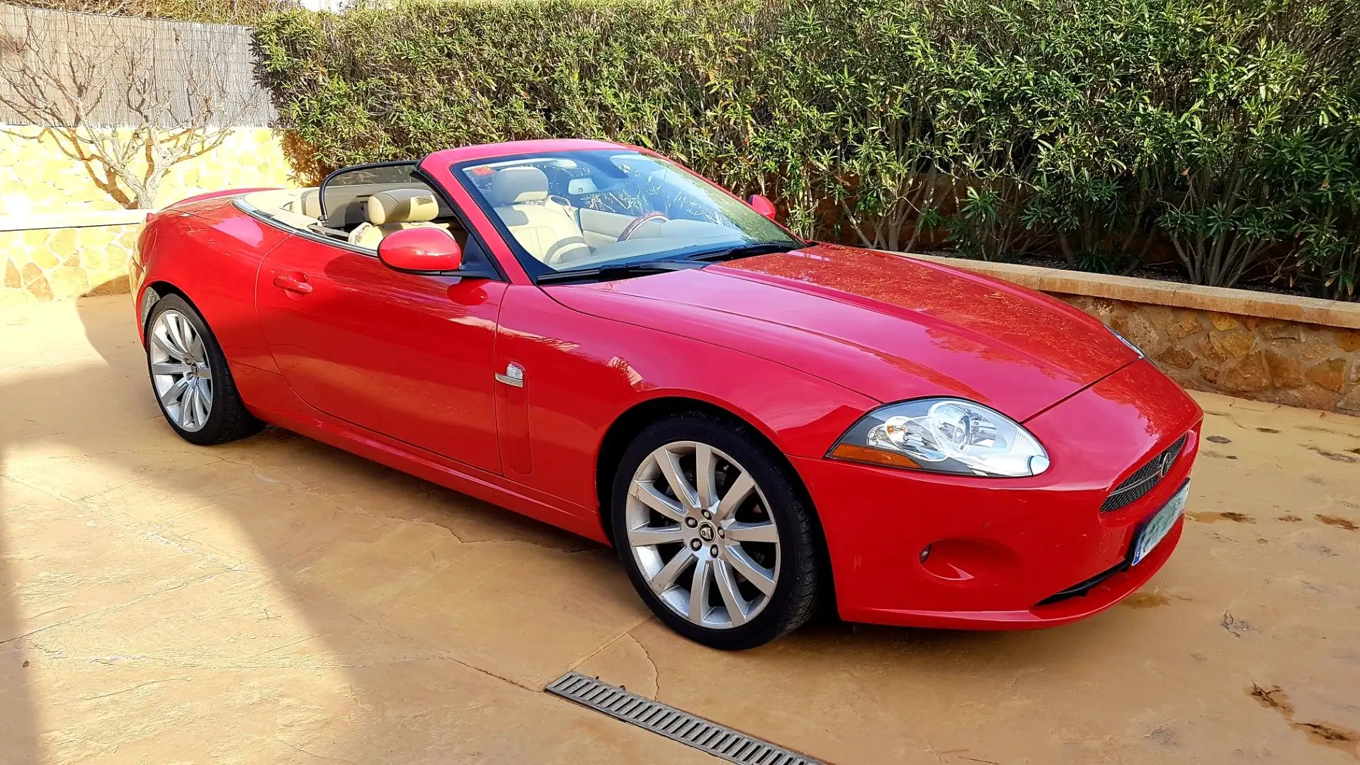 Jaguar XK Convertible+4.2L+V8+Aut. Rojo - 1