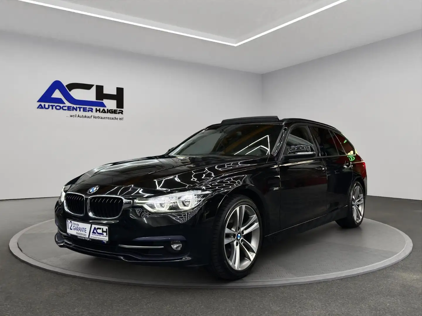 BMW 325 d Touring Sport Line LED*PANORAMA*GARANTIE Nero - 1