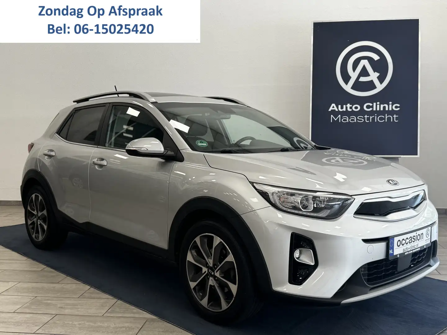 Kia Stonic 1.0 T-GDi PLATINUM EXECUTIVE 120pk | 12 MDN GARANT Gris - 1