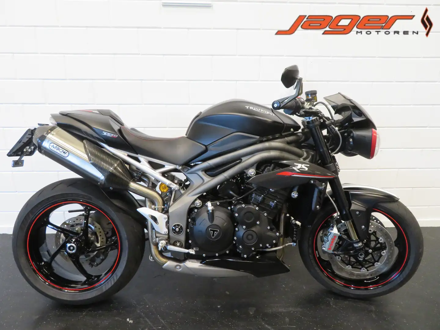 Triumph Speed Triple 1050 RS ARROW PERFECT! Zwart - 1