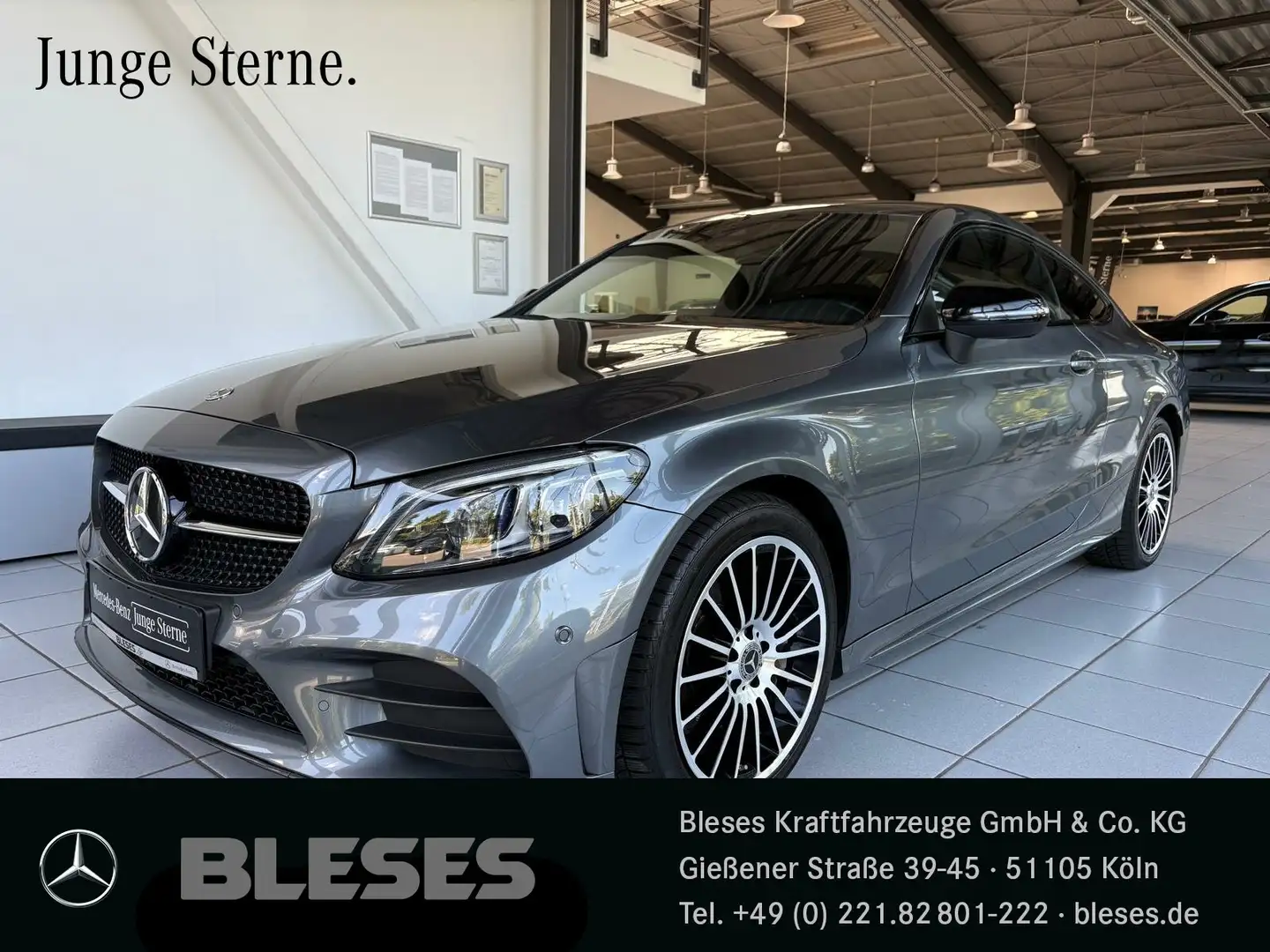 Mercedes-Benz C 300 C 300 Coupé AMGPlus Night+Comand+Multibeam+Kamera Grau - 1