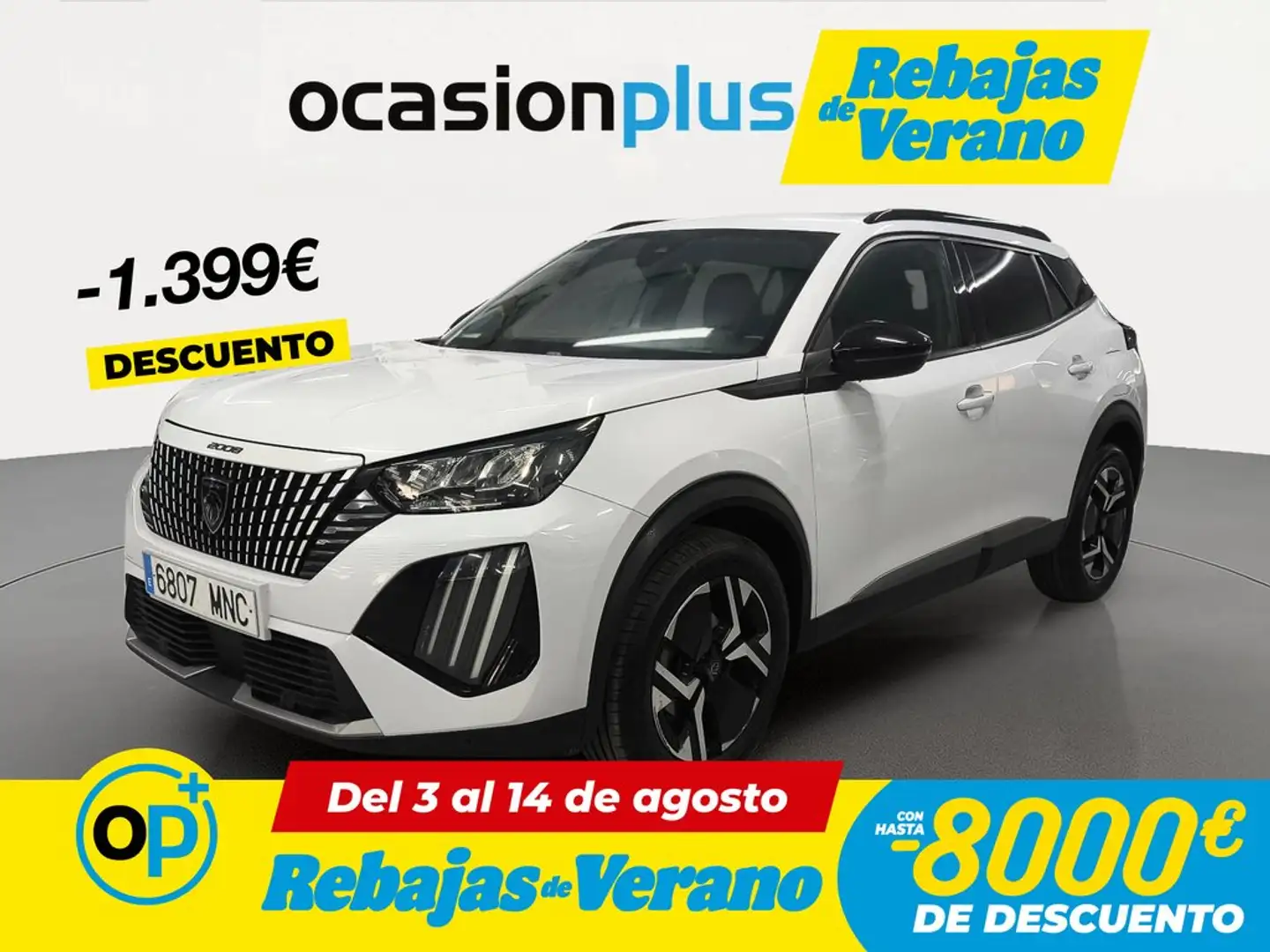 Peugeot 2008 1.5BlueHDi S&S Allure Pack EAT8 130 Blanco - 1