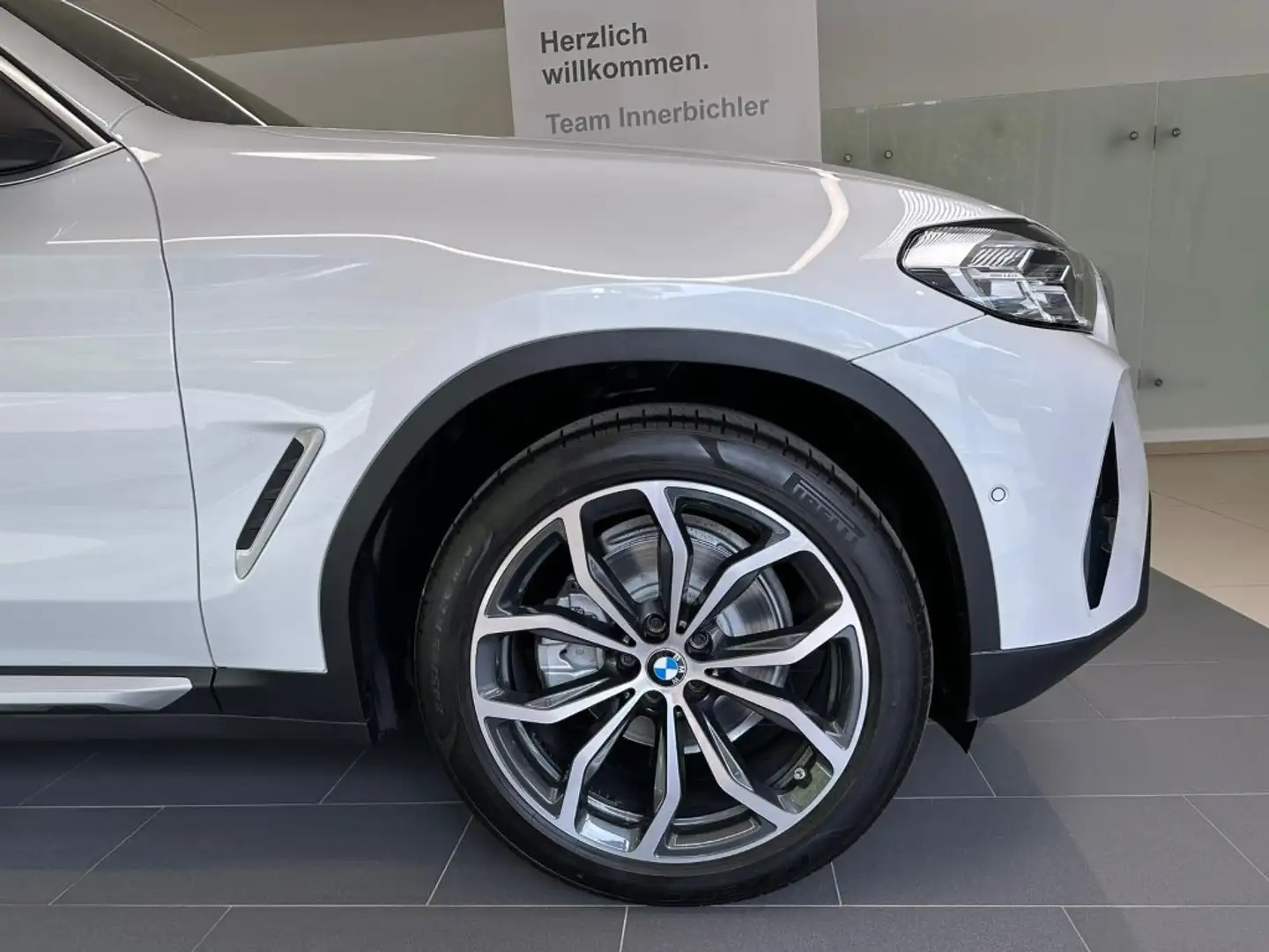BMW X3 xDrive 20d Weiß - 2