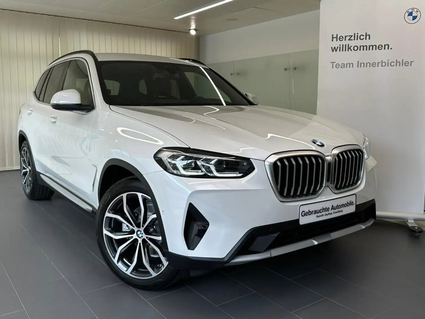 BMW X3 xDrive 20d Weiß - 1