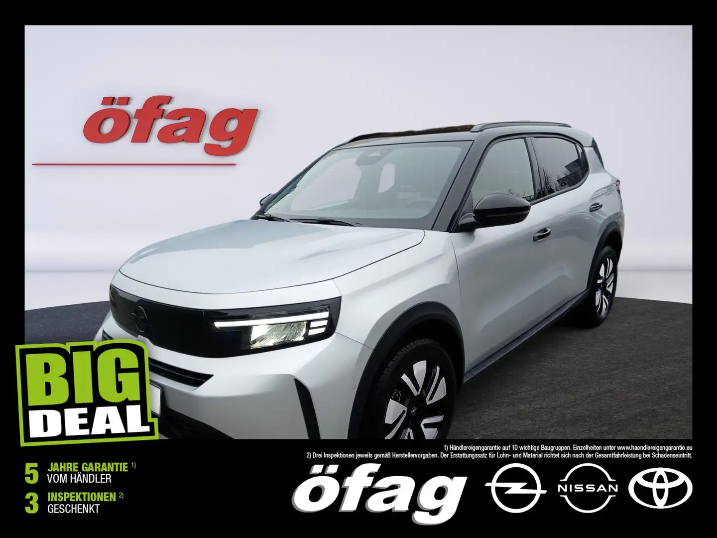 Opel Frontera Elektro 44kWh GS Argent - 1