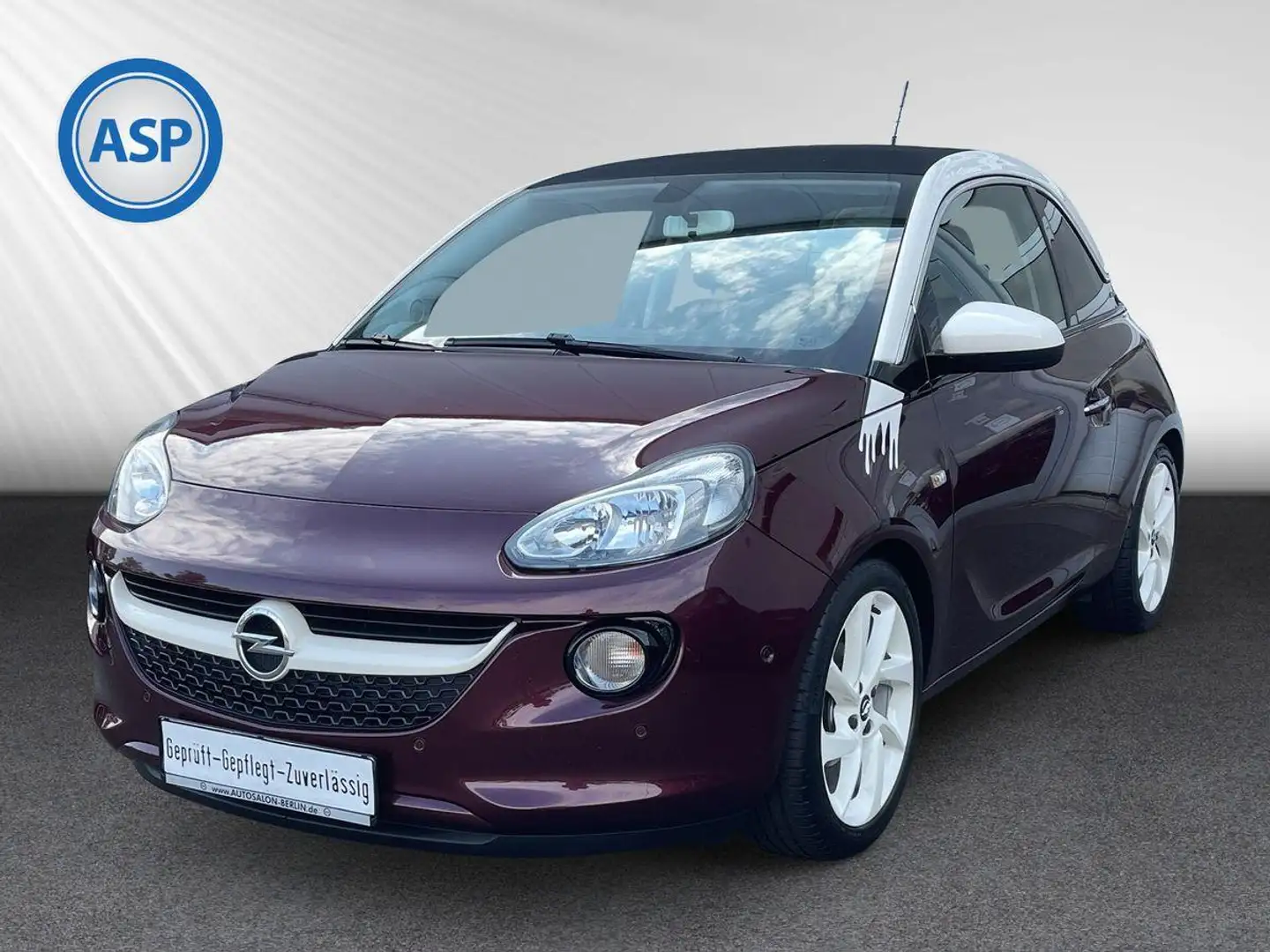 Opel Adam 1.4 16V AUT OpenAir "JAM" Parkpilot SHZ Mauve - 1