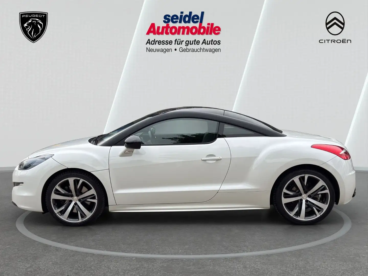Peugeot RCZ 1.6 200 THP GT-Line, wenig KM, Navi, Leder Weiß - 2