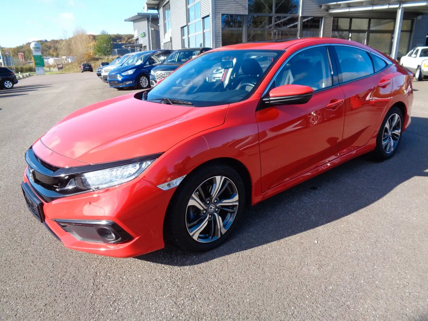 Honda Civic Lim. 4-trg. 1.5 Executive,Automatik Rot - 1
