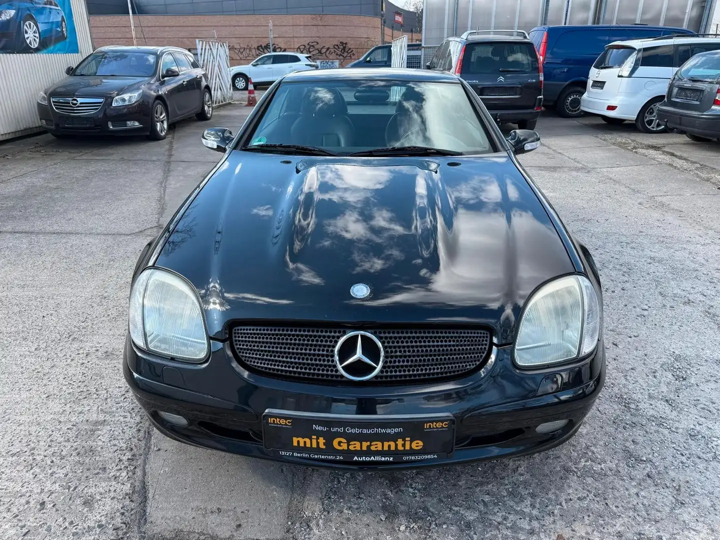 Mercedes-Benz SLK 320 *TUV NEU*UNFALLFREI*CABRIO*218 PS* Schwarz - 2