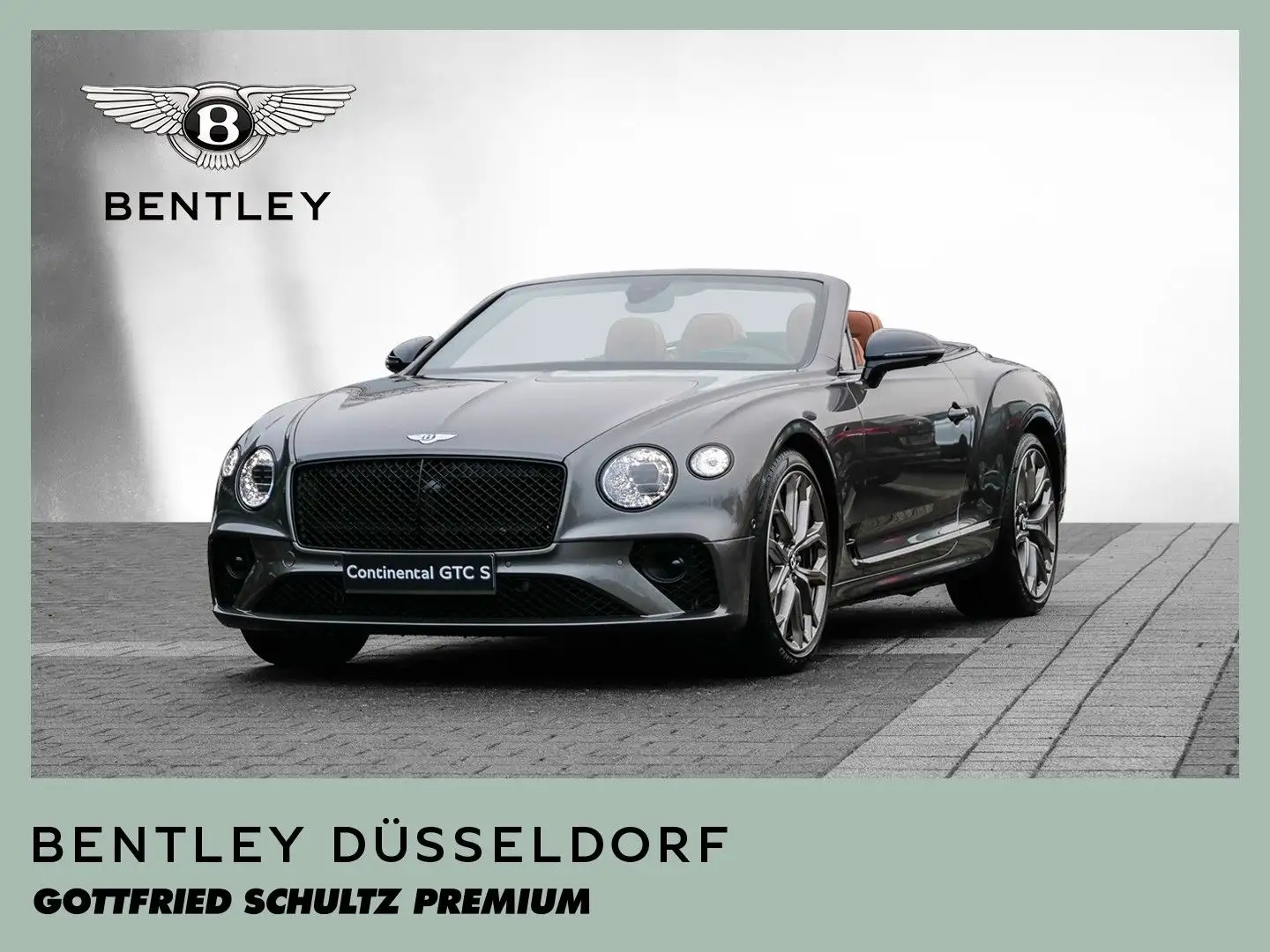 Bentley Continental GTC V8 S // BENTLEY DÜSSELDORF Gris - 1