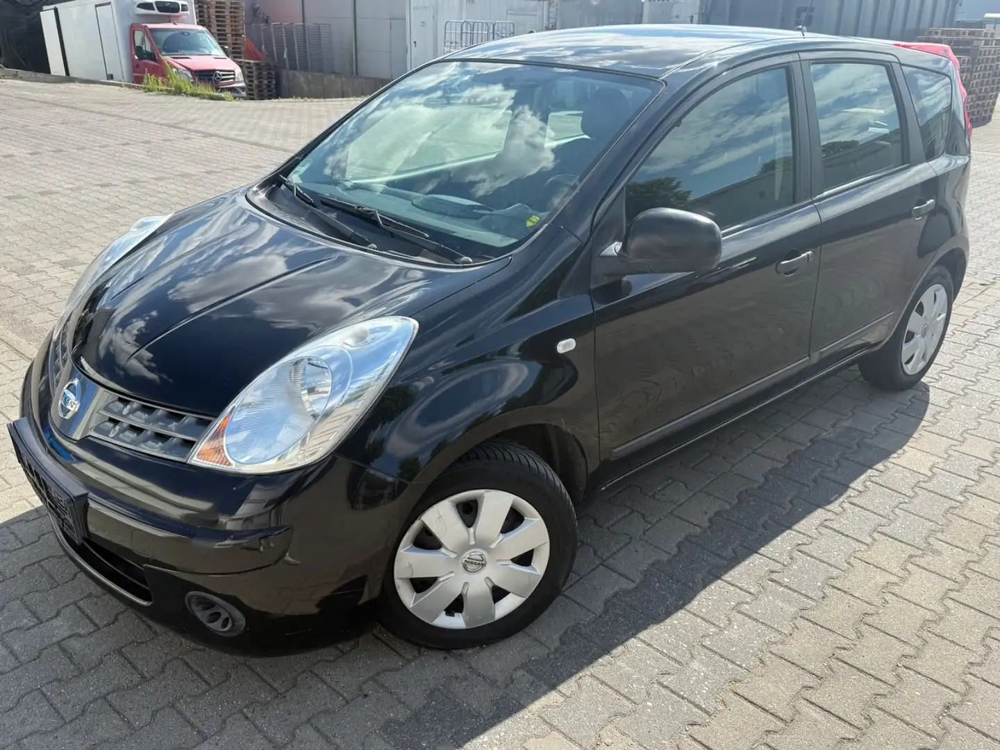 Nissan Note Visia/ Klima/ Servolenkung/ 1 Jahr Garanie Negro - 1