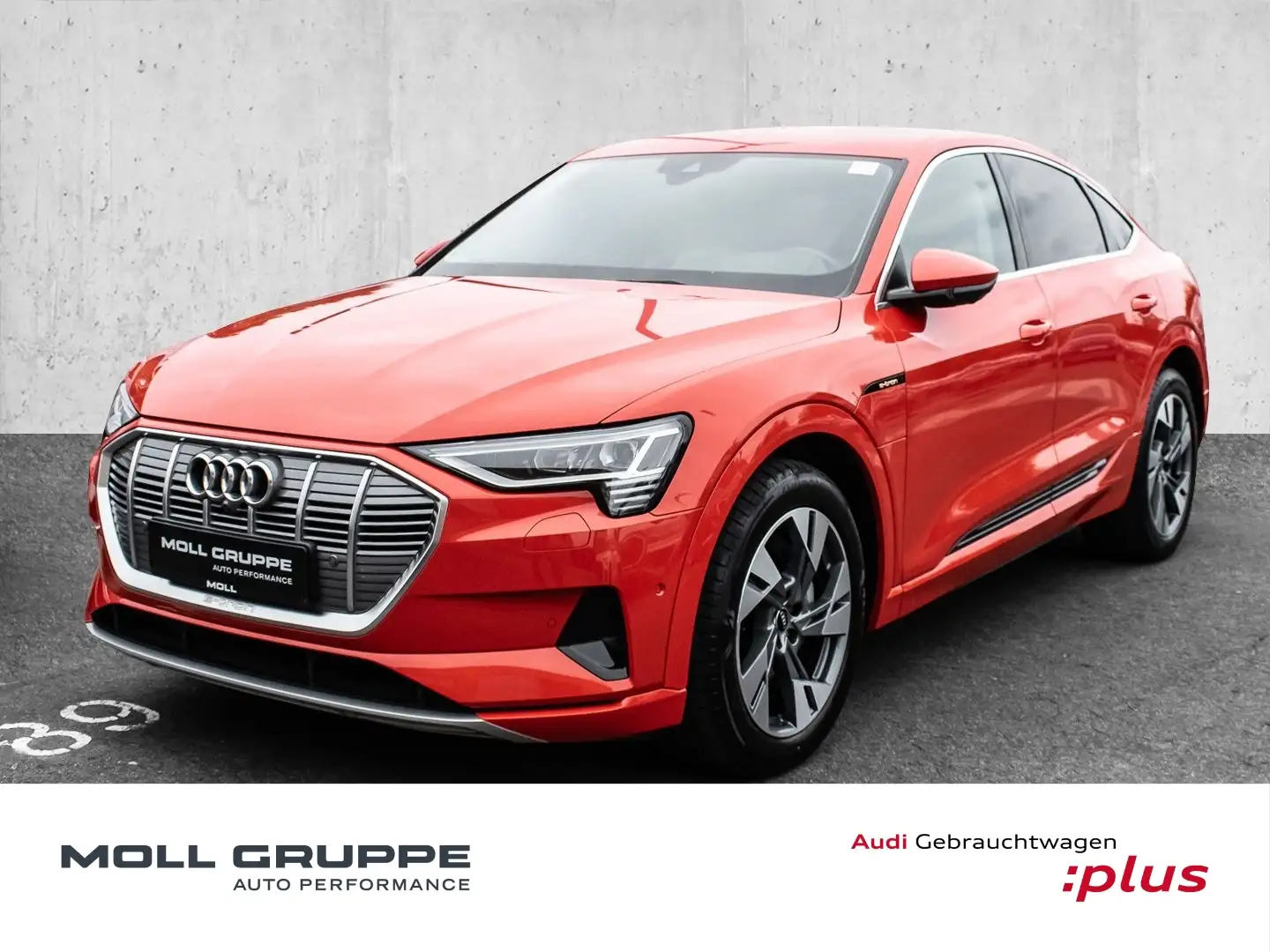 Audi e-tron Sportback advanced 50 quattro 230 kW Rot - 1