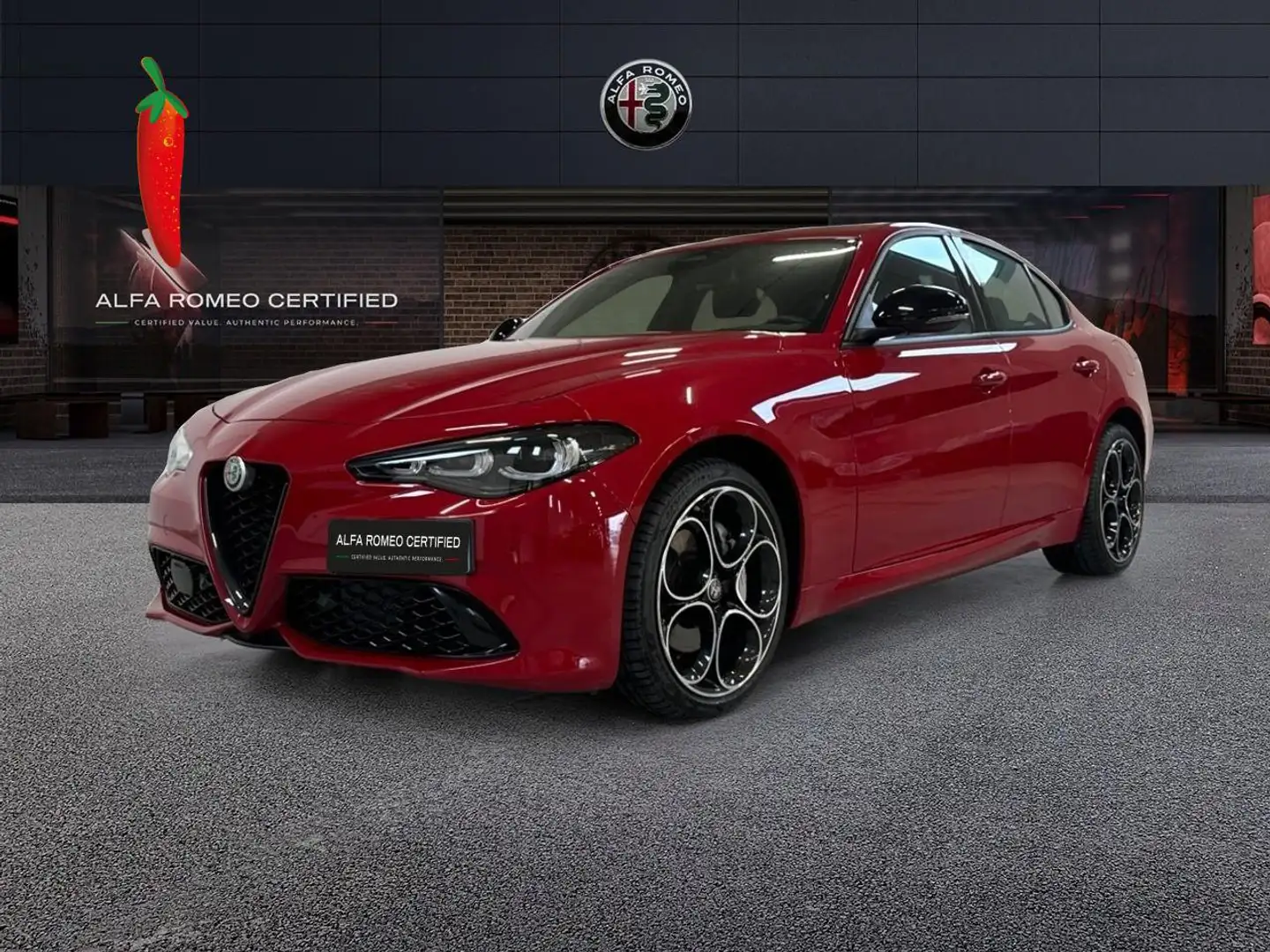 Alfa Romeo Giulia 2.0 T 280cv Sprint AT8 Q4 Rosso - 1