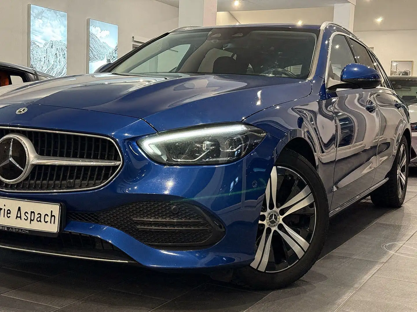 Mercedes-Benz C 200 C200d T-Modell|Mbux|Business|Advanced|Avantgarde Blau - 2