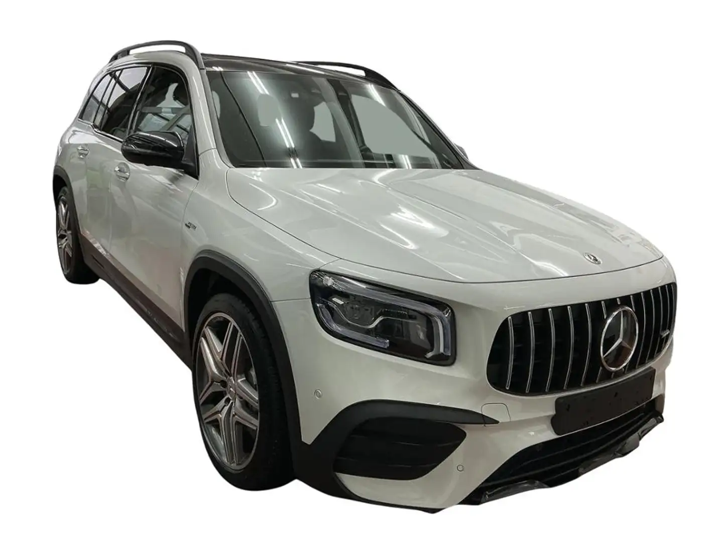 Mercedes-Benz GLB 35 AMG 4M PANO/HUD/AHK/DIS/MEM./360 Weiß - 2