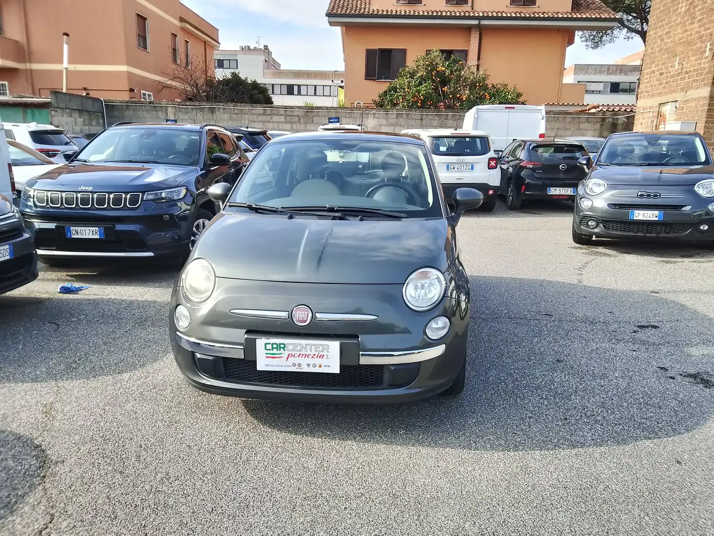 Fiat 500 500 1.2 Lounge 69cv E6 Grau - 1