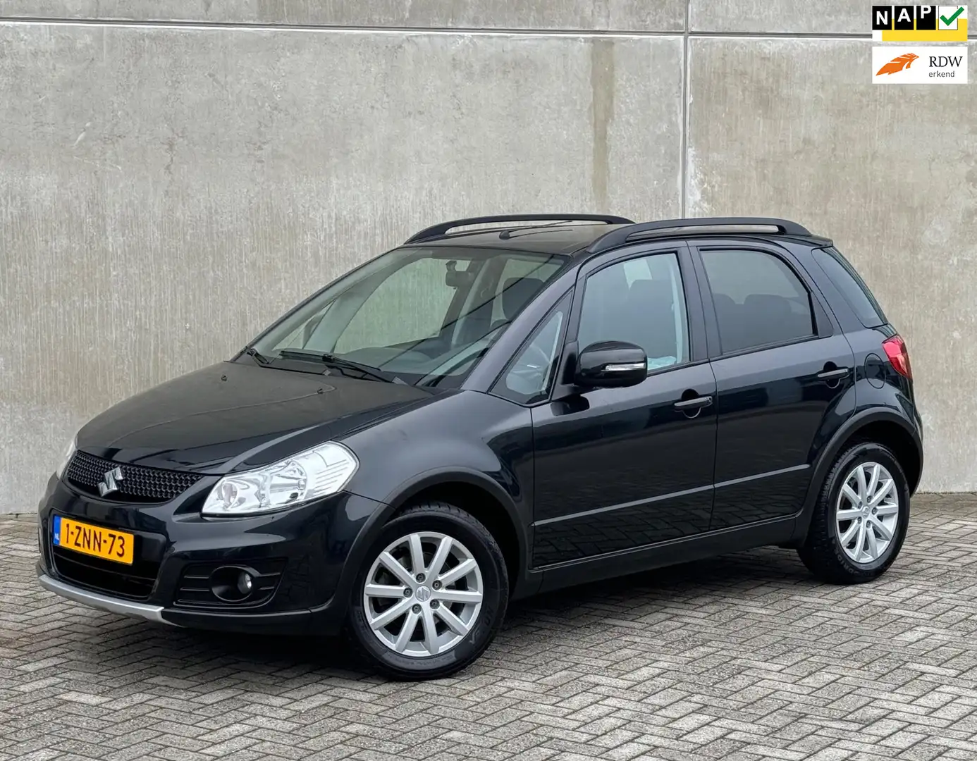 Suzuki SX4 1.6 120pk 2012 Zwart CLIMA|NWE APK|NAVI|2E EIG. Noir - 1