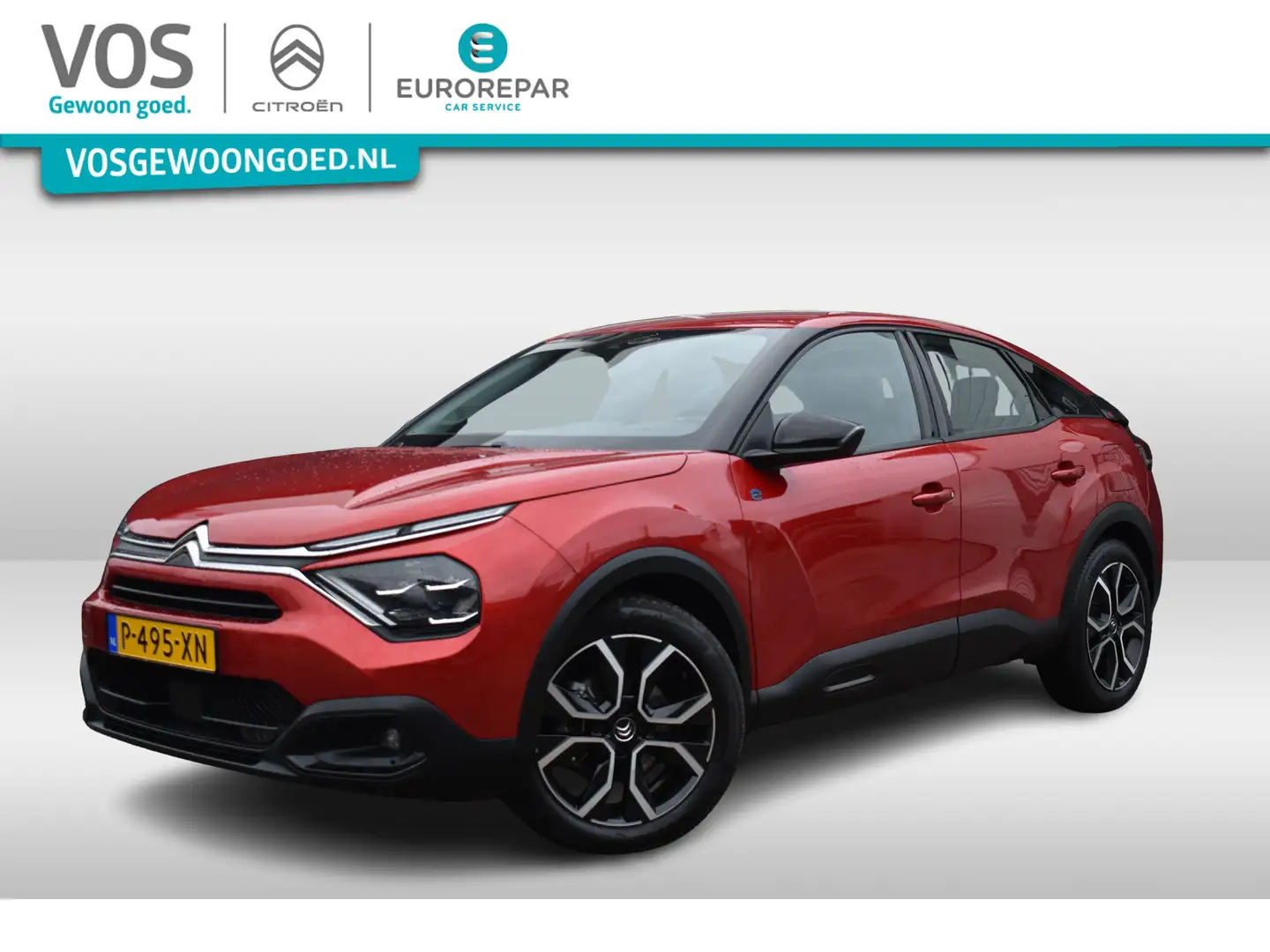 Citroen E-C4 Electric Feel Pack 50 kWh Navigatie | Airconditioning | Hea Rouge - 1