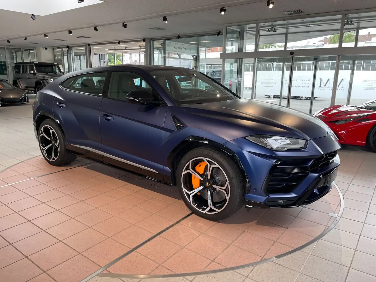 Lamborghini Urus .ADAS*PANORAMA*HEAD-UP*NIGHT-VISION*MATTLACK Bleu - 2