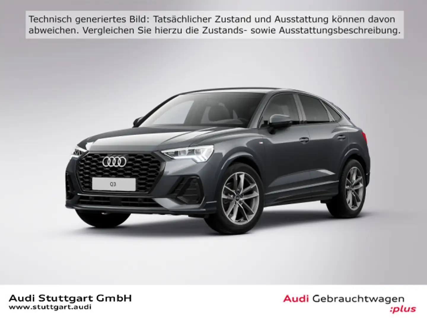 Audi Q3 S line 35 TFSI S Tronic Grau - 1