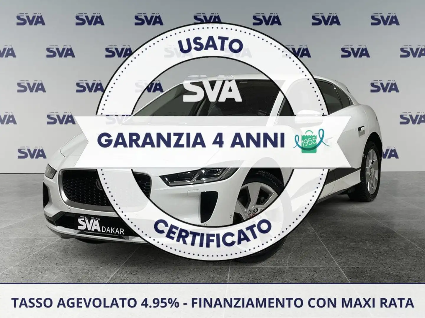 Jaguar I-Pace 90 kWh 400cv AWD SE (EV) Bianco - 1