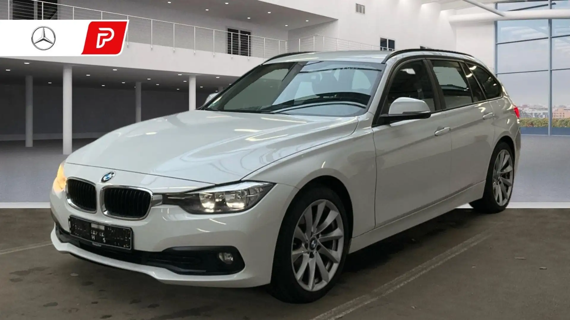 BMW 318 d Advantage Touring NAVI PDC TEMPO AHK Bianco - 1