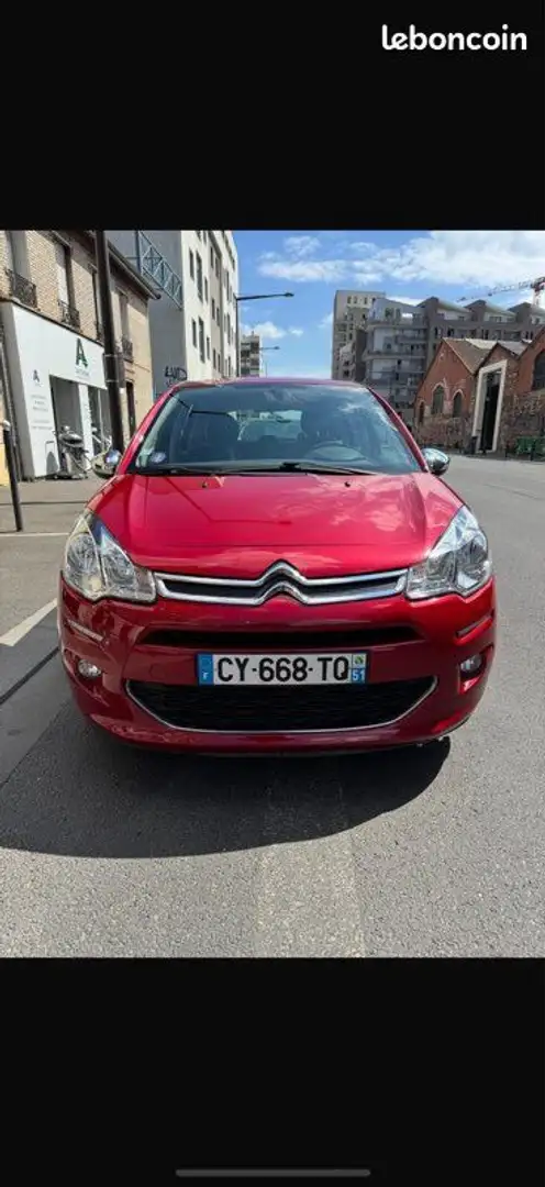 Citroen C3 Citroën 1.2 VTI 82ch Rouge - 1