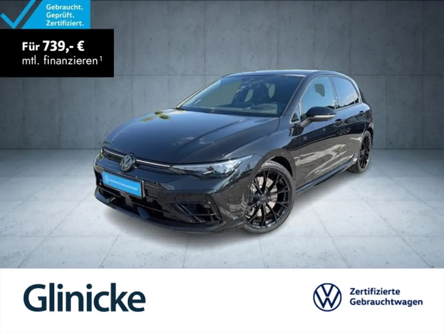 Volkswagen Golf R Black Edition Akrapovic/Leder/DCC/HuD/Nav Noir - 1