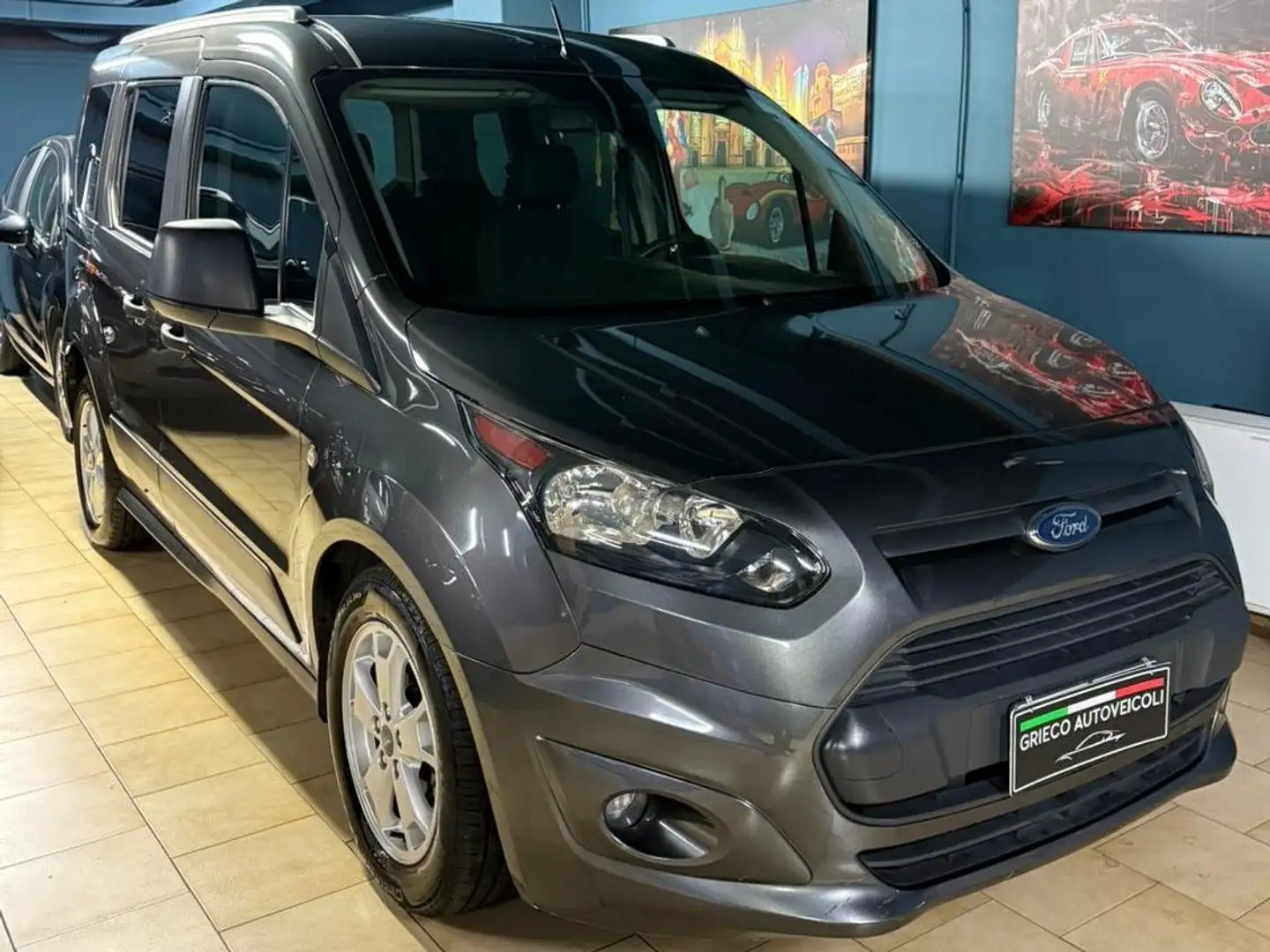 Ford Transit Connect CONNECT 101CV BENZINA EURO6 Grigio - 2