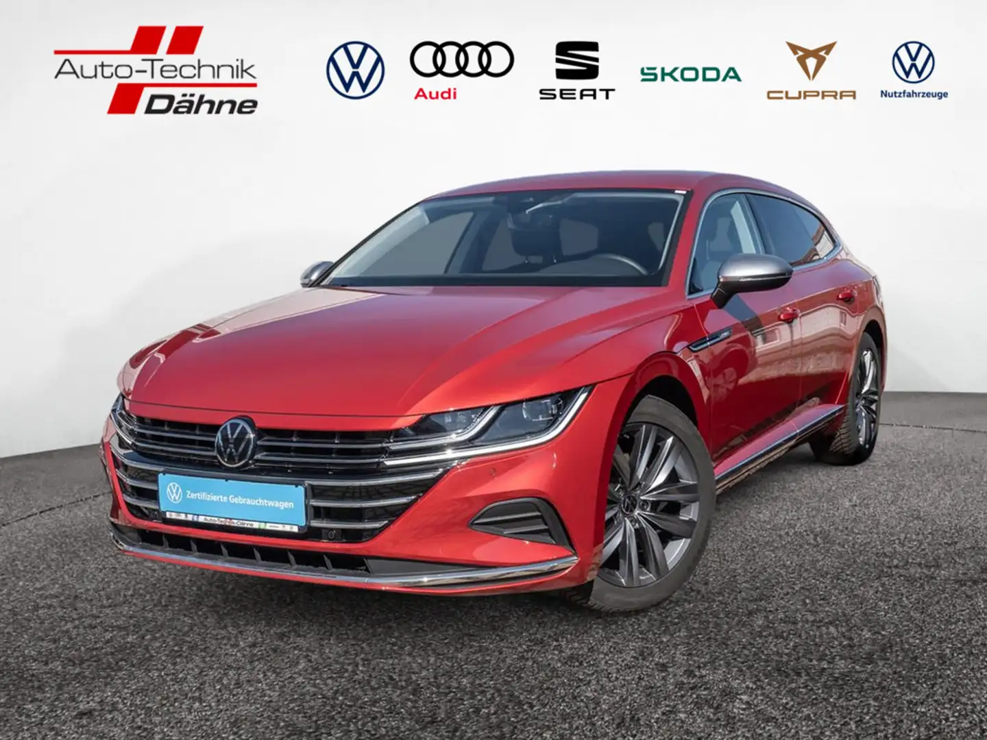 Volkswagen Arteon SB 2.0 TDI Elegance NAVI AHK ACC LED Rot - 1