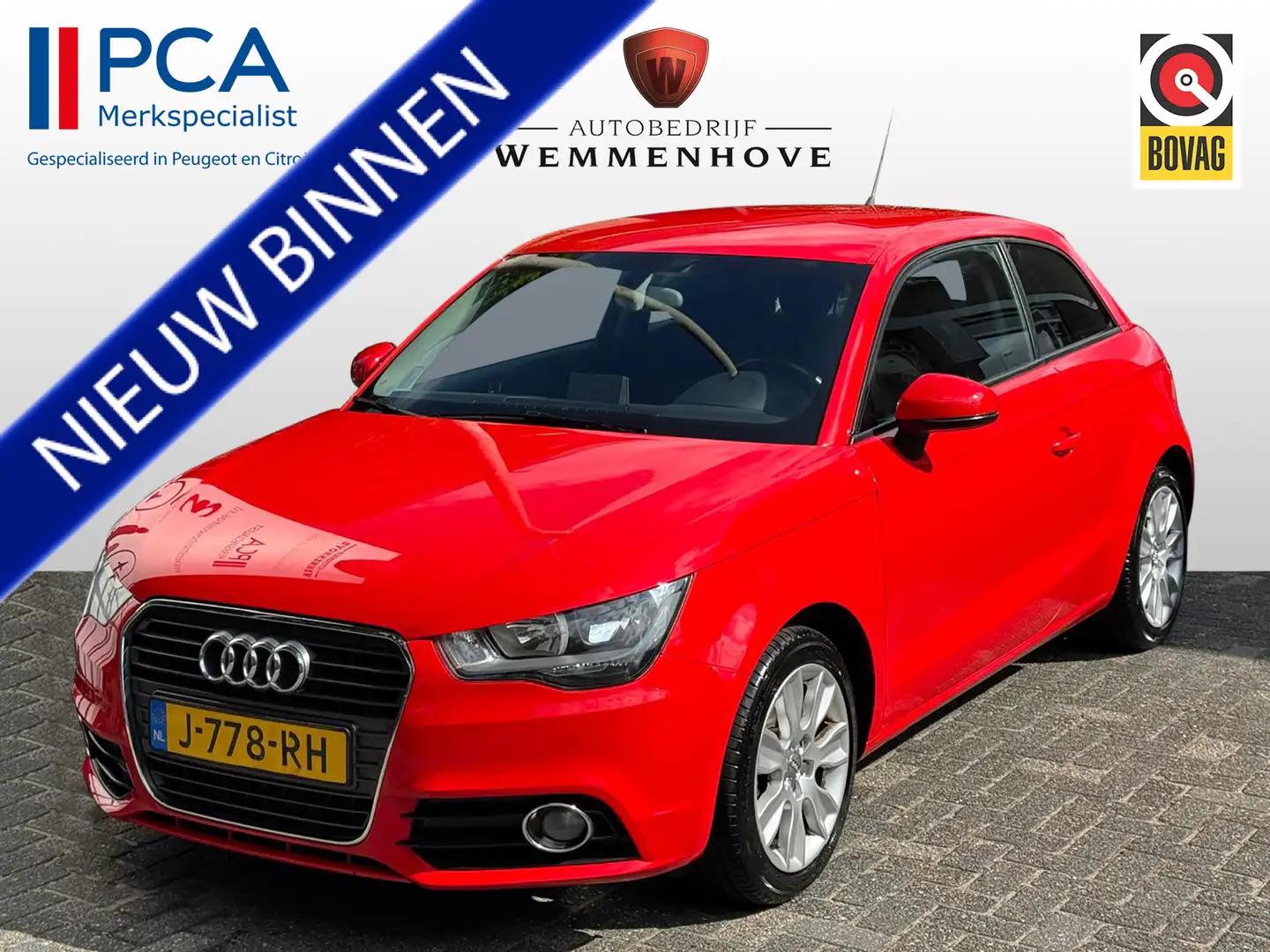 Audi A1 1.2 TFSI Ambition Airco/Navi/Alu wielen crvena - 1