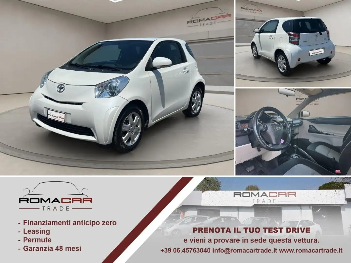 Toyota iQ 1.0 CVT Lounge Bianco - 1
