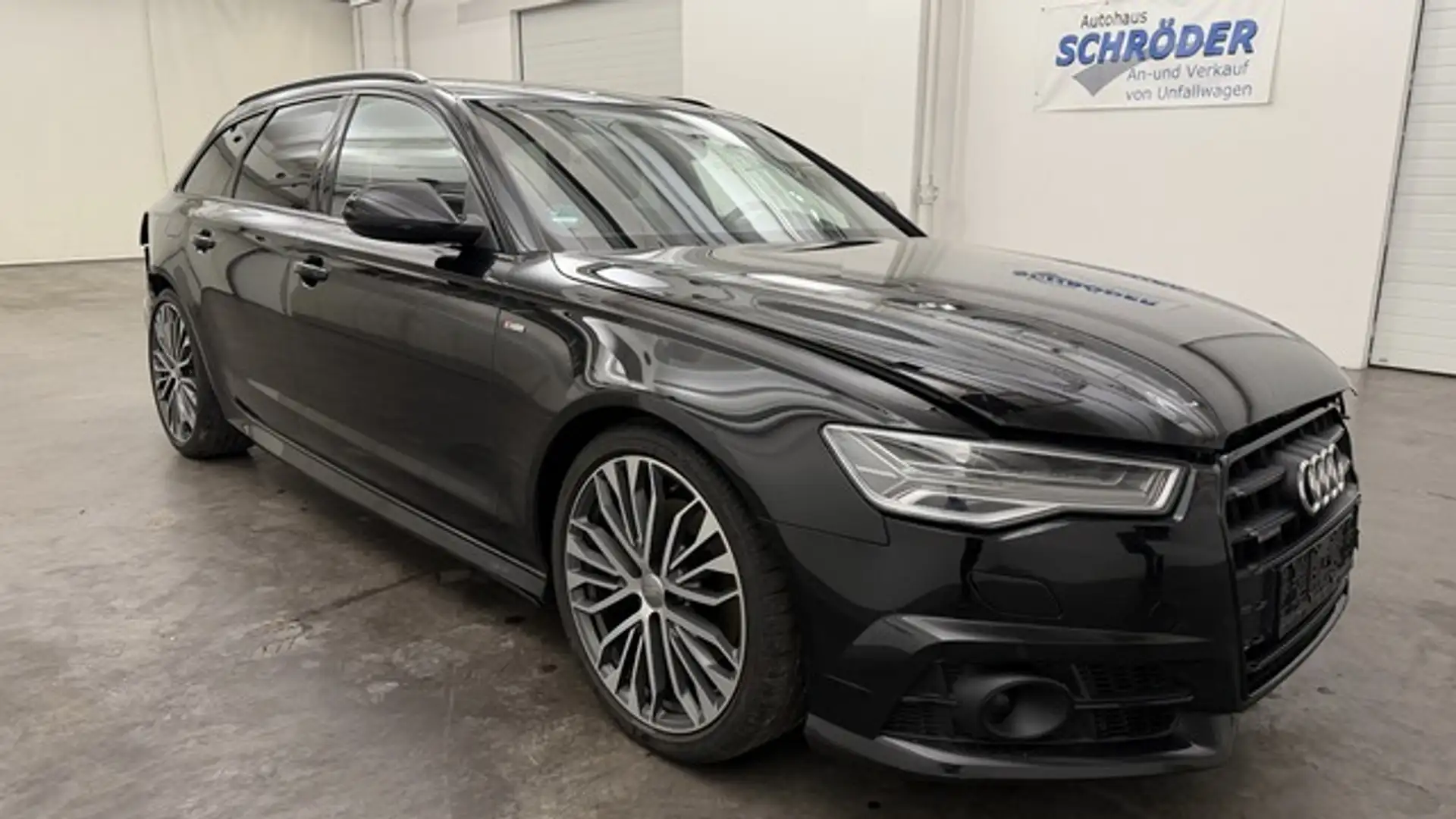 Audi A6 Av 3.0 TDI quattro S line *Kamera*Teilleder* Zwart - 1
