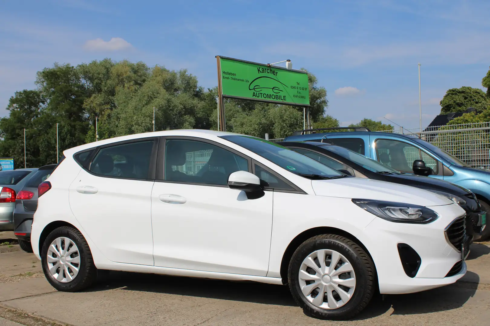 Ford Fiesta Cool*5Tkm*Klima*5türig* Weiß - 1