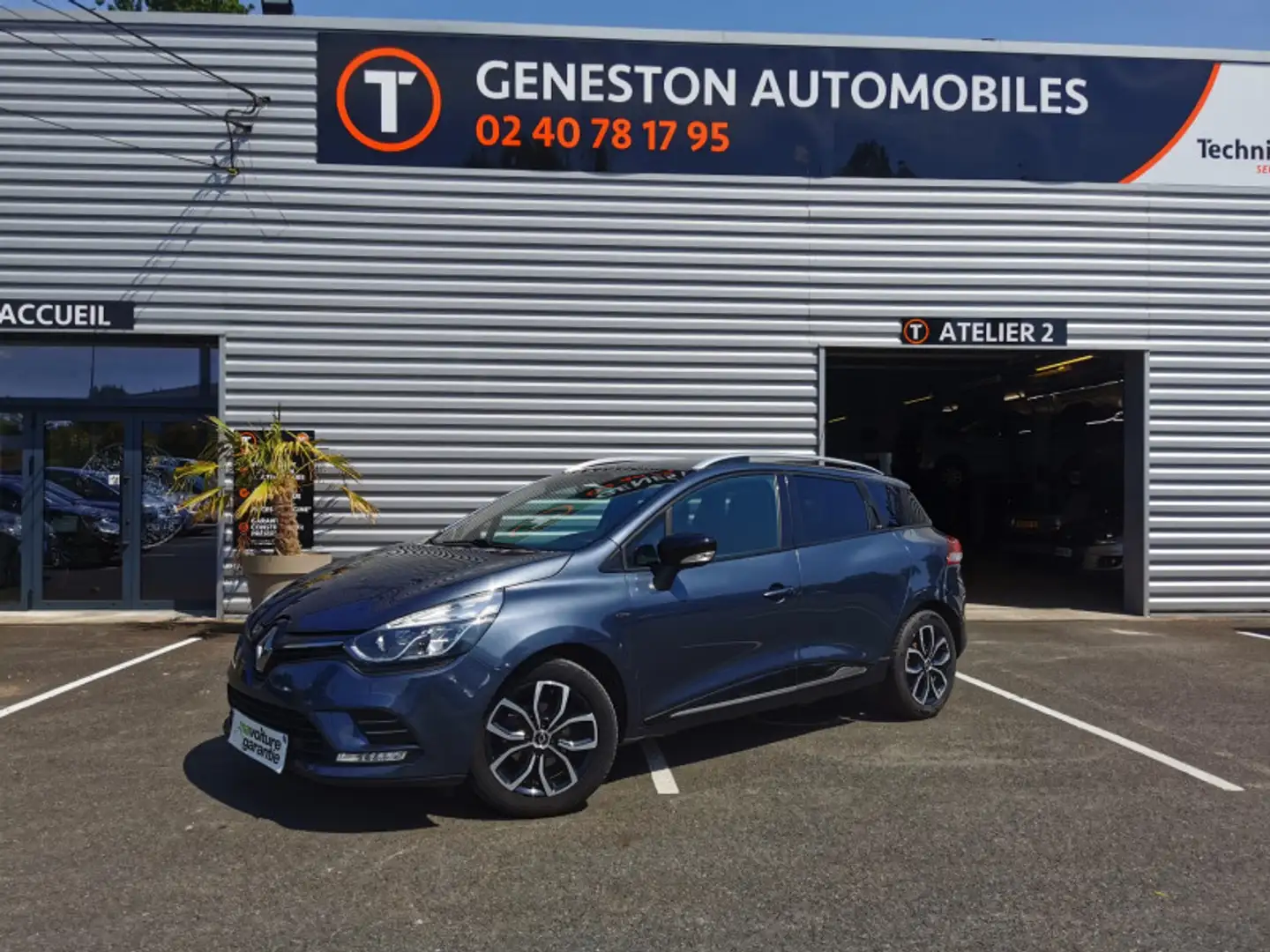 Renault Clio 1.2 TCE 120CH ENERGY LIMITED EDC Gris - 1
