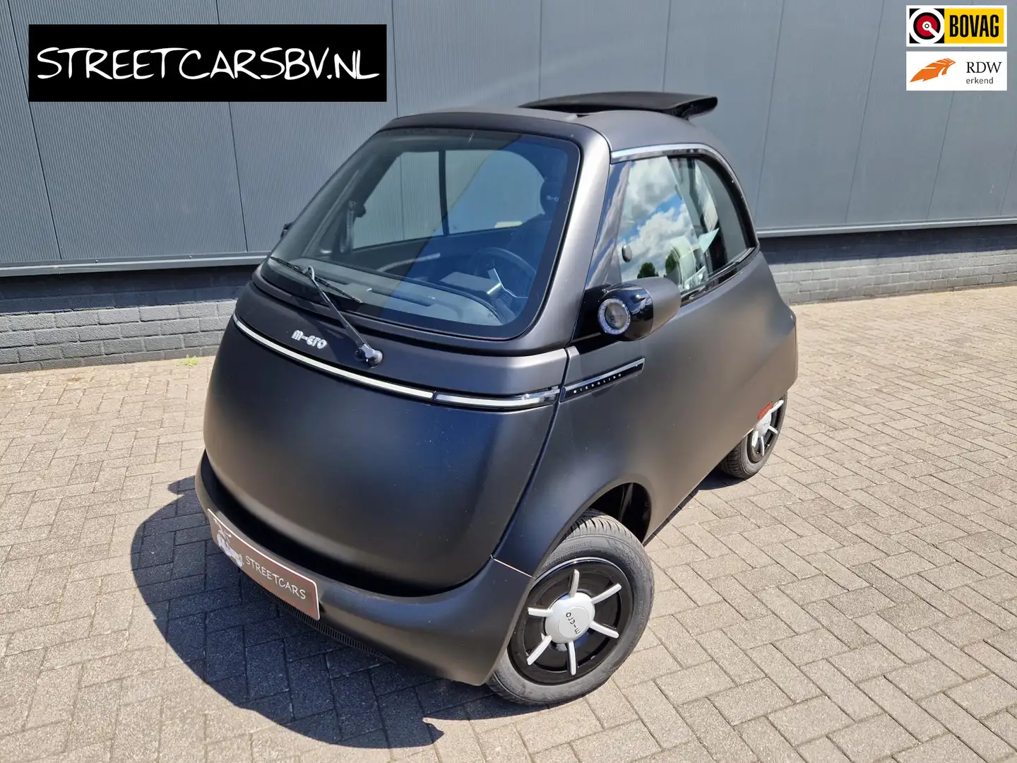 Micro Microlino Competizione 177km Range /Incl BTW Noir - 1