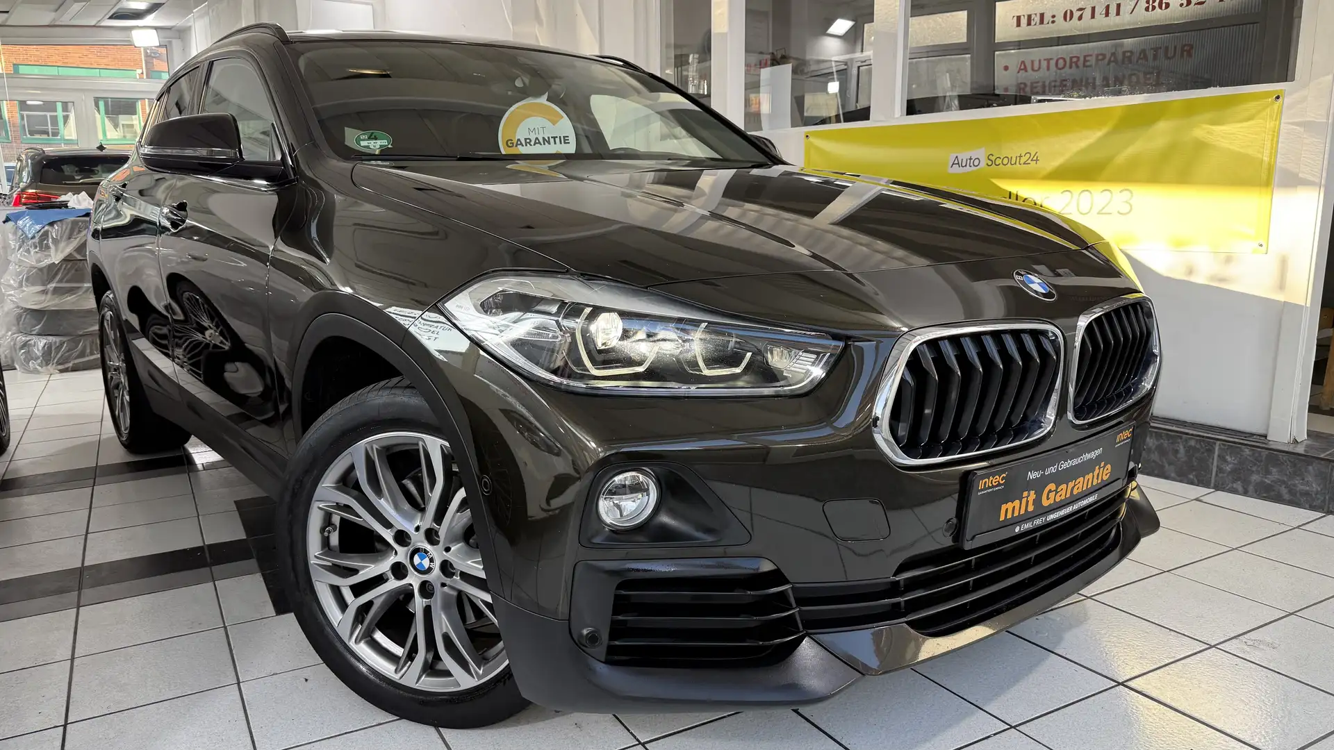 BMW X2 sDrive 18 d Advantage 2.HD LED Rückfahrkamera Grau - 1