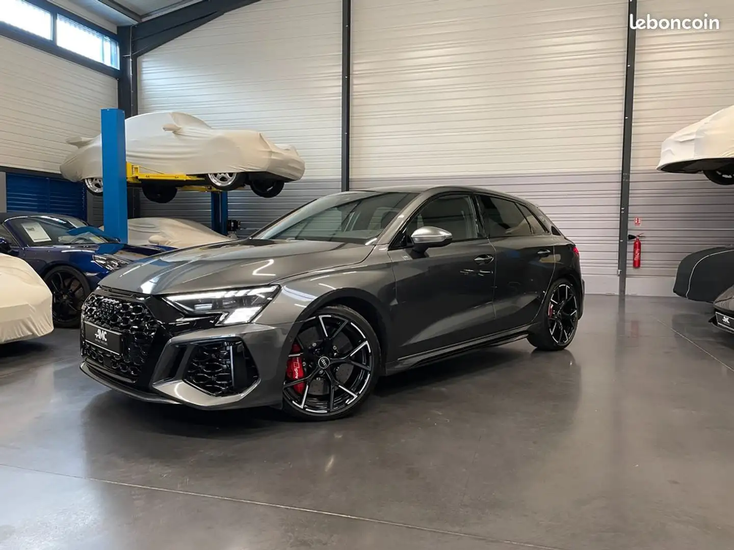 Audi RS3 – 400cv Malus payé 17 500 km Freins céramiques Pack dynamique RS BO Grau - 2