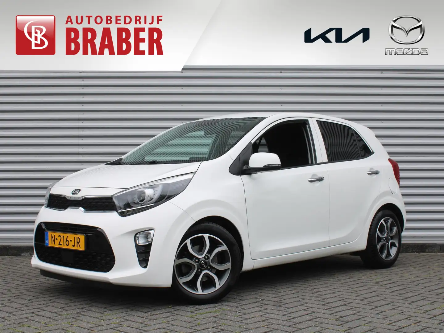 Kia Picanto 1.0 DPi DynamicPlusLine | Airco | Cruise | 15" LM Blanc - 1
