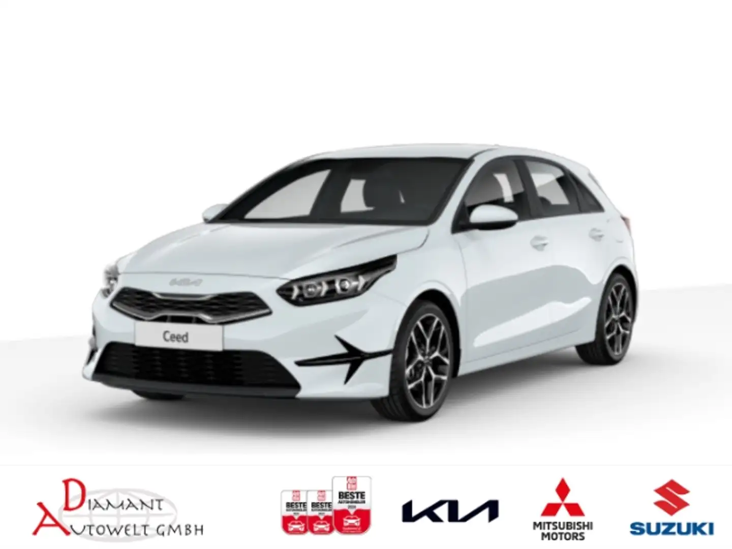 Kia Ceed / cee'd 1.5T 48V Ultimate DCT Style - Paket mit Rückfahrka Wit - 1